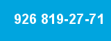 926 819-27-71